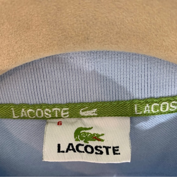 Lacoste Polo Shirt - Size 6 (medium) - Classic Fit - Made In Peru. - Picture 3 of 9